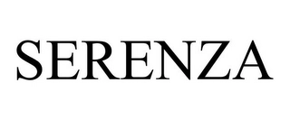 SERENZA Trademark Image