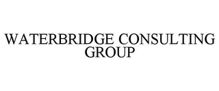 WATERBRIDGE CONSULTING GROUP Trademark Image