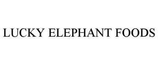 LUCKY ELEPHANT FOODS Trademark Image