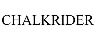 CHALKRIDER Trademark Image