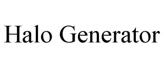 HALO GENERATOR Trademark Image