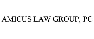 AMICUS LAW GROUP, PC Trademark Image