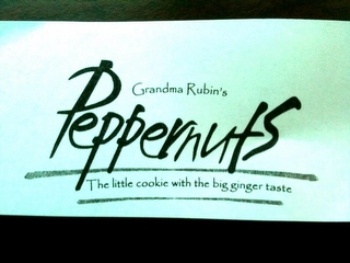 GRANDMA RUBIN'S PEPPERNUTS THE LITTLE COOKIE WITH THE BIG GINGER TASTE Trademark Image