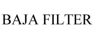 BAJA FILTER Trademark Image