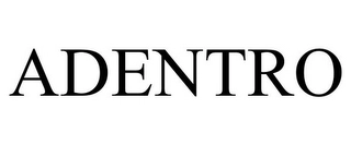 ADENTRO Trademark Image