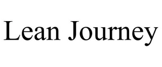LEAN JOURNEY Trademark Image