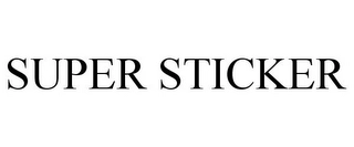 SUPER STICKER Trademark Image