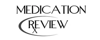 MEDICATION REVIEW Trademark Image