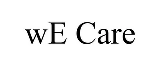 WE CARE Trademark Image