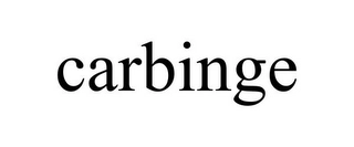 CARBINGE Trademark Image