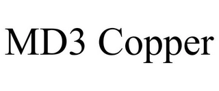 MD3 COPPER Trademark Image