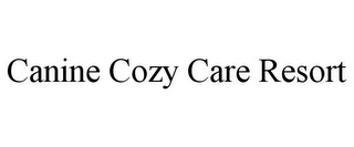 CANINE COZY CARE RESORT Trademark Image