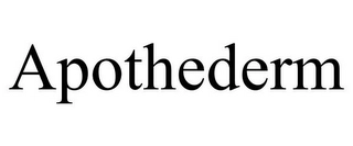 APOTHEDERM Trademark Image