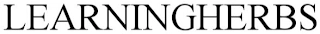 LEARNINGHERBS Trademark Image