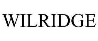 WILRIDGE Trademark Image