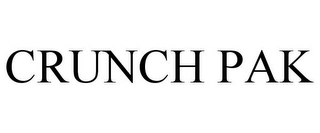 CRUNCH PAK Trademark Image