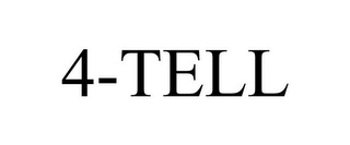 4-TELL Trademark Image