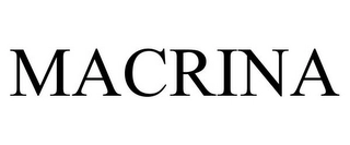 MACRINA Trademark Image