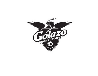 GOLAZO BORN TO SCORE Trademark Image