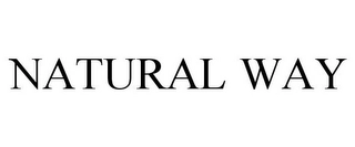 NATURAL WAY Trademark Image