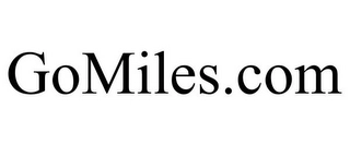 GOMILES.COM Trademark Image