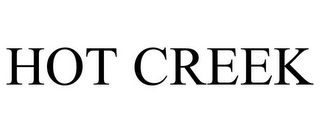 HOT CREEK Trademark Image