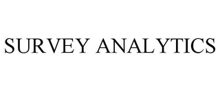 SURVEY ANALYTICS Trademark Image
