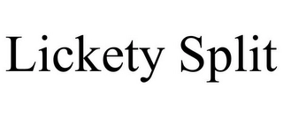 LICKETY SPLIT Trademark Image