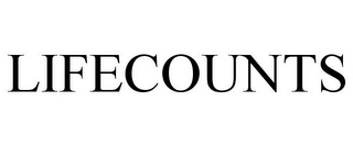 LIFECOUNTS Trademark Image