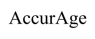ACCURAGE Trademark Image