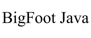 BIGFOOT JAVA Trademark Image