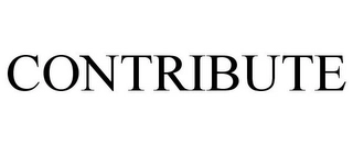 CONTRIBUTE Trademark Image