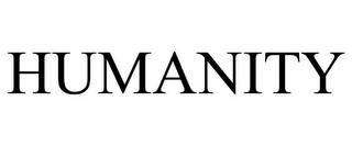 HUMANITY Trademark Image