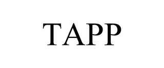 TAPP Trademark Image