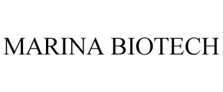 MARINA BIOTECH Trademark Image