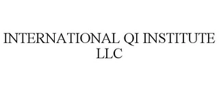 INTERNATIONAL QI INSTITUTE LLC Trademark Image