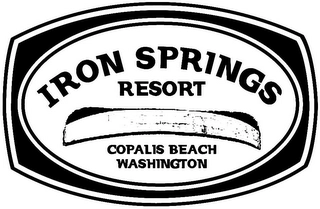 IRON SPRINGS RESORT COPALIS BEACH WASHINGTON Trademark Image