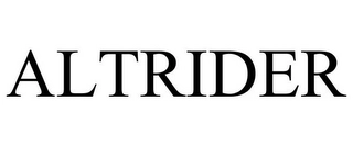 ALTRIDER Trademark Image