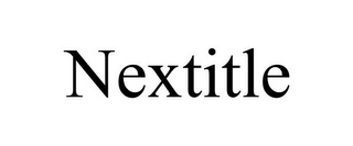 NEXTITLE Trademark Image