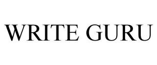 WRITE GURU Trademark Image