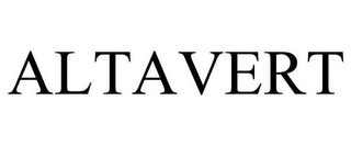 ALTAVERT Trademark Image