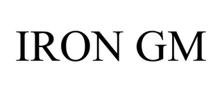 IRON GM Trademark Image
