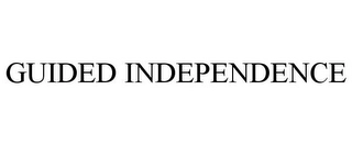 GUIDED INDEPENDENCE Trademark Image