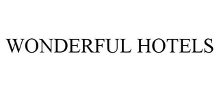 WONDERFUL HOTELS Trademark Image