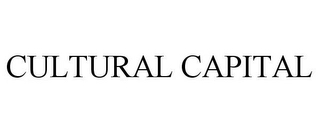 CULTURAL CAPITAL Trademark Image
