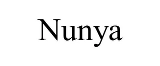 NUNYA Trademark Image