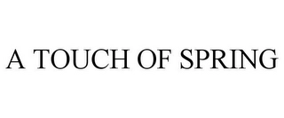 A TOUCH OF SPRING Trademark Image