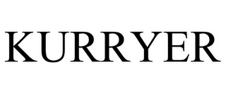 KURRYER Trademark Image