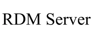 RDM SERVER Trademark Image