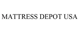MATTRESS DEPOT USA Trademark Image